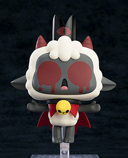画像ギャラリー No.002のサムネイル画像 / 「Cult of the Lamb」子羊のねんどろいどが店頭に登場。オプションパーツとして「ほうき」「うんち」などを付属