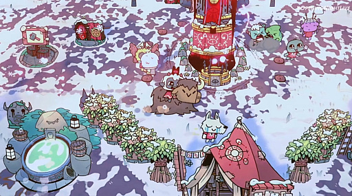 画像ギャラリー No.002のサムネイル画像 / 「Cult of the Lamb」のDLC「Woolhaven」,2026年早期にリリース。舞台となるのは過酷な雪山