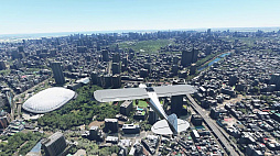画像集#005のサムネイル/東京上空を巡る「Microsoft Flight Simulator」のムービーで観光気分！　新連載「ミニシアター4Gamer」