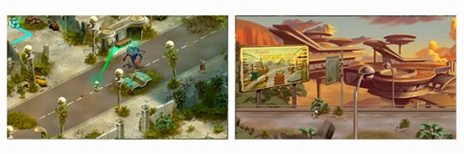 画像ギャラリー No.001のサムネイル画像 / PS4/Switch「レトロ・マキナ〜無人の世界」が本日発売。レトロフューチャーの世界を舞台にしたアクション・アドベンチャー