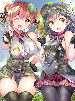 画像ギャラリー No.006のサムネイル画像 / Switch用ソフト「ガールズタンクバトル」が本日配信。美少女たちが生き残りをかけて戦うタンクSTG