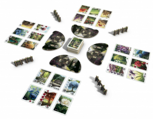 画像ギャラリー No.001のサムネイル画像 / ボードゲーム「フローリッシュ:咲き誇る花園」日本語版が9月下旬に発売予定