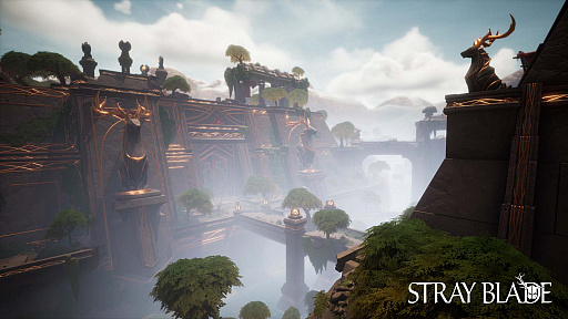 画像ギャラリー No.003のサムネイル画像 / 相棒のオオカミと共に冒険を繰り広げる高難度アクションRPG「Stray Blade」,4月21日に発売決定。古代遺跡で過酷な戦いに挑め