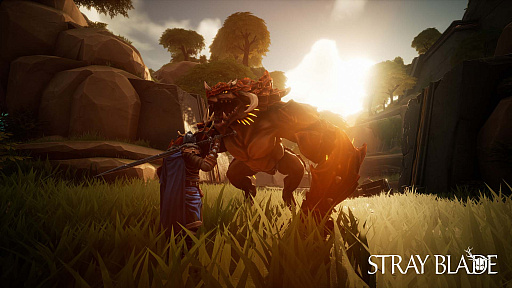 画像ギャラリー No.005のサムネイル画像 / 相棒のオオカミと共に冒険を繰り広げる高難度アクションRPG「Stray Blade」,4月21日に発売決定。古代遺跡で過酷な戦いに挑め