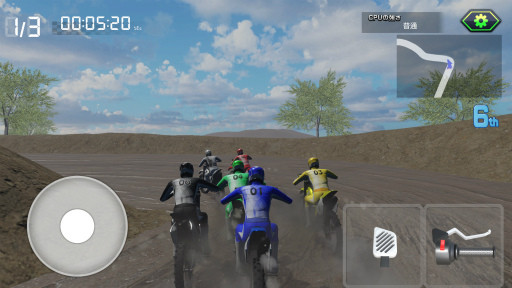 画像ギャラリー No.001のサムネイル画像 / ゲームバラエティーの新タイトル「オフロードバイクレース」の配信が開始