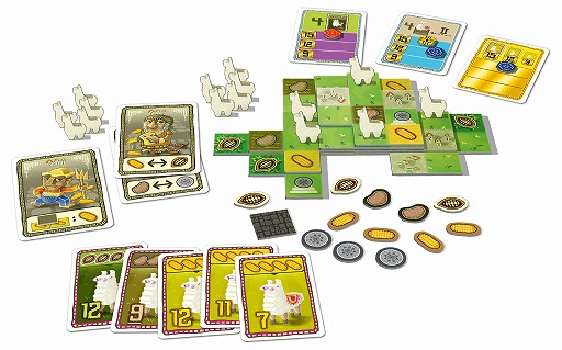 ボードゲーム「ラ・ラマ・ランド」の日本語版が10月上旬に発売