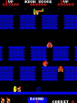 画像ギャラリー No.004のサムネイル画像 / PS4/Switch「アーケードアーカイブス ポップフレーマー」が9月9日に配信決定。モンスターを撃退して風船を集めるアクションゲームだ