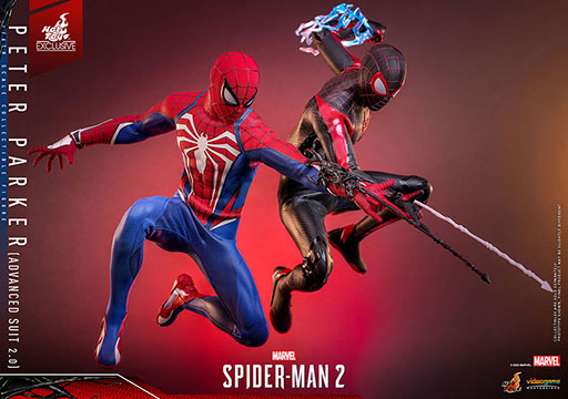 PS5用ソフト「Marvel's Spider-Man 2」に登場する2人のスパイダーマン