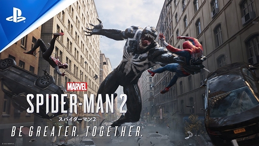 Marvel's Spider-Man 2ס2ͤΥѥޥ󤬶ϤƥΥ臘ͻҤϿǿȥ쥤顼Be Greater. Together.פ