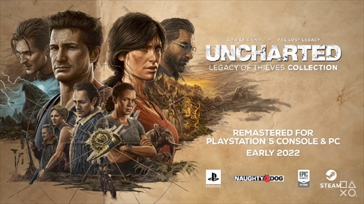 アンチャーテッド: Legacy of Thieves Collection」は2022年初頭発売