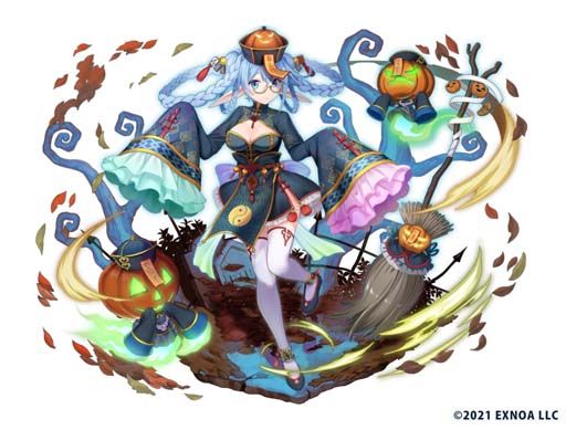 画像ギャラリー No.004のサムネイル画像 / パズルRPG「ドヤスト」,“ハロウィンイベント”に「★5ハロウィンスタドヤ」が登場