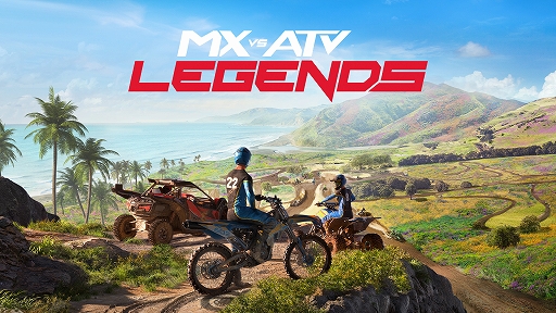 画像集#002のサムネイル/PS5/PS4版「MX vs ATV Legends」本日配信。モトクロスバイクやバギーでレースやスタントに挑むオープンワールド型オフロードレースゲーム