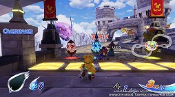 画像ギャラリー No.018のサムネイル画像 / 「チョコボGP」プレイレポート。最大64人でのサバイバルトーナメントは,魔石やアビリティが入り乱れる白熱のレースが楽しめる