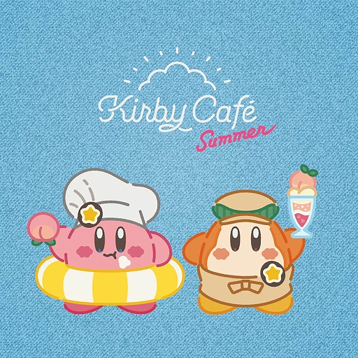 画像集#001のサムネイル/Kirby Caf&#233;にて，“カービィカフェ Summer 2022”を7月7日より開催。桃をテーマにした夏季限定メニューが登場
