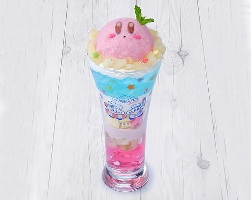 画像ギャラリー No.004のサムネイル画像 / Kirby Caféにて,“カービィカフェ Summer 2022”を7月7日より開催。桃をテーマにした夏季限定メニューが登場