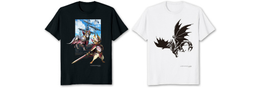 画像ギャラリー No.001のサムネイル画像 / 「モンスターハンターライズ:サンブレイク」をテーマにした新デザインのTシャツなどが登場
