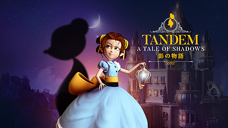 画像集#002のサムネイル/「Tandem：影の物語」（Switch/PS4）本日リリース。少女（見下ろし視点）とテディベア（横視点）を切り替えて操作するパズルアクション