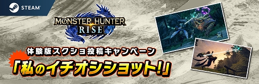 画像ギャラリー No.002のサムネイル画像 / PC版「モンスターハンターライズ」の体験版を実況配信すると先着でQUOカードPayがもらえるキャンペーンが開催に