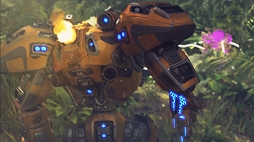 画像ギャラリー No.004のサムネイル画像 / PS5版「The Riftbreaker」プレイレポート。メカアクション,惑星探索,基地建設,タワーディフェンスを融合し,“おいしいとこ取り”したRTS