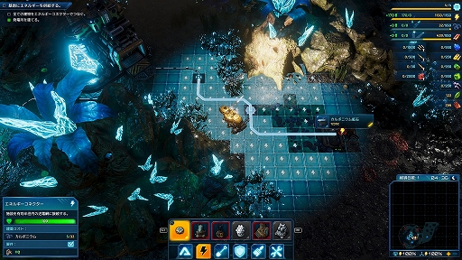 画像ギャラリー No.010のサムネイル画像 / PS5版「The Riftbreaker」プレイレポート。メカアクション,惑星探索,基地建設,タワーディフェンスを融合し,“おいしいとこ取り”したRTS