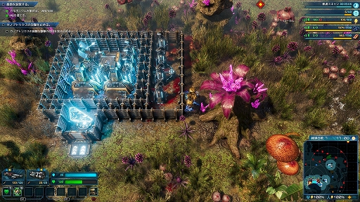 画像ギャラリー No.021のサムネイル画像 / PS5版「The Riftbreaker」プレイレポート。メカアクション,惑星探索,基地建設,タワーディフェンスを融合し,“おいしいとこ取り”したRTS