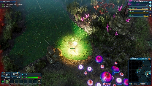 画像ギャラリー No.024のサムネイル画像 / PS5版「The Riftbreaker」プレイレポート。メカアクション,惑星探索,基地建設,タワーディフェンスを融合し,“おいしいとこ取り”したRTS