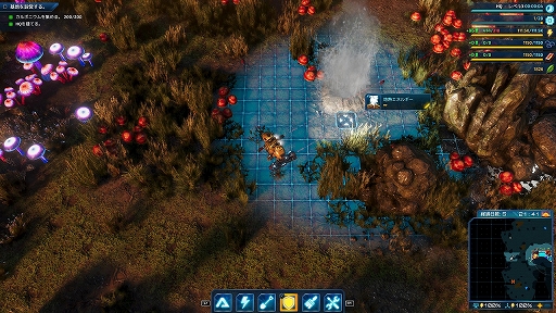 画像ギャラリー No.025のサムネイル画像 / PS5版「The Riftbreaker」プレイレポート。メカアクション,惑星探索,基地建設,タワーディフェンスを融合し,“おいしいとこ取り”したRTS