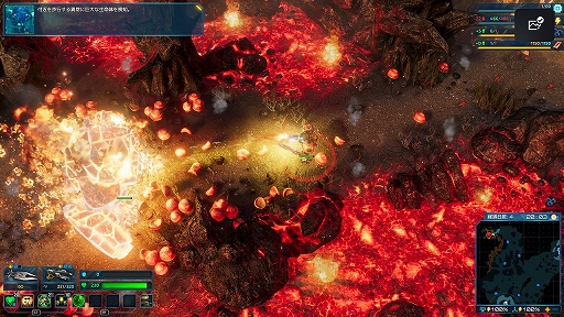 画像ギャラリー No.029のサムネイル画像 / PS5版「The Riftbreaker」プレイレポート。メカアクション,惑星探索,基地建設,タワーディフェンスを融合し,“おいしいとこ取り”したRTS