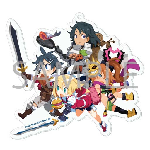 画像ギャラリー No.003のサムネイル画像 / 「屍喰らいの冒険メシ」,アクリルフィギュアなどキュートなイラストを惜しみなく使用したグッズを発売