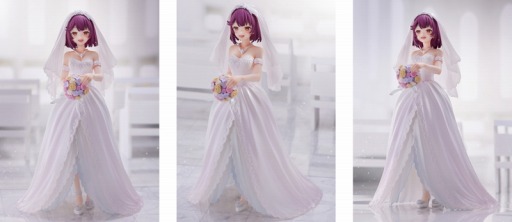 画像ギャラリー No.002のサムネイル画像 / 「ソフィーのアトリエ2」花嫁姿のソフィーが1/7スケールフィギュアで登場。予約受付を開始