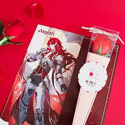 画像ギャラリー No.004のサムネイル画像 / 「崩壊:スターレイル」と花屋karendoのコラボが12月7日にスタート。赤いバラの対象商品購入でアルジェンティのグッズをもらえる