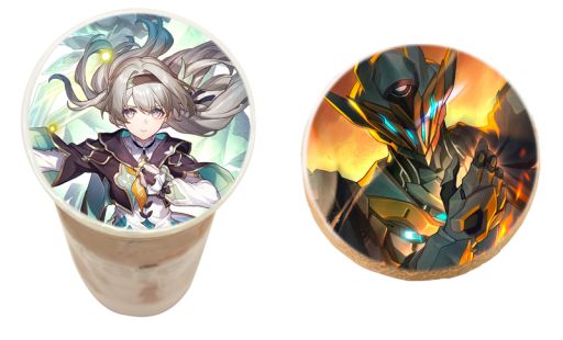 画像ギャラリー No.001のサムネイル画像 / ホタルとサムがラテやクッキーになって登場! 「崩壊:スターレイル × Animate Cafe Gratte 〜さよなら、ピノコニー〜」,詳細を発表