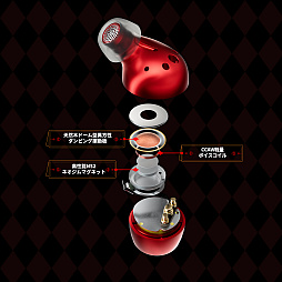 画像ギャラリー No.018のサムネイル画像 / 「崩壊:スターレイル」の「火花」とコラボした完全ワイヤレスイヤホン「MOONDROP Sparxie」の予約受付が開始。価格は1万6200円