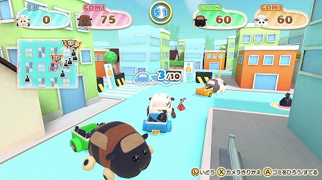 画像ギャラリー No.015のサムネイル画像 / 「PUI PUI モルカー Let’s!モルカーパーティー!」最新情報。4種類のミニゲームや,9種類のモルカーの詳細が明らかに