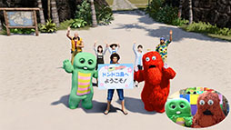 画像ギャラリー No.005のサムネイル画像 / ガチャピンとムックによる「龍が如く8」のプレイ動画が公開に。理想の島を作り上げる「ドンドコ島」に挑戦