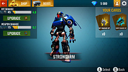 ロボットカー戦争：戦闘機を変換