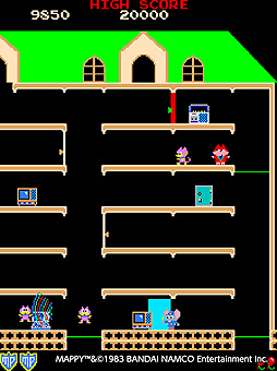 アーケードアーカイブス マッピー