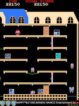 アーケードアーカイブス マッピー