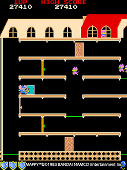 アーケードアーカイブス マッピー