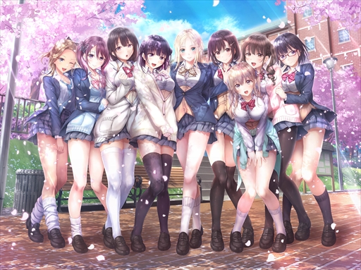 画像ギャラリー No.002のサムネイル画像 / 「アイキス3 cute」の体験版が本日配信開始。メインヒロイン声優陣の寄せ書きサイン色紙が当たるTwitterキャンペーンの開催も