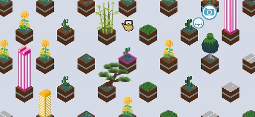 画像集#008のサムネイル/iOS向け「環境機能アース」が本日配信。植物を育てて豊かな環境を取り戻すシミュレーションゲーム