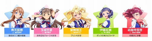 画像ギャラリー No.004のサムネイル画像 / 「シャインポスト Be Your アイドル!」,オリジナルアイドルユニット“ひまわりシンフォニー”を発表