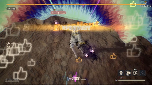 画像ギャラリー No.006のサムネイル画像 / 6月5日の「DEATHVERSE: LET IT DIE」オープンβにプレイ動画を見て挑もう! ハプニング満載の戦闘シーンをお届け