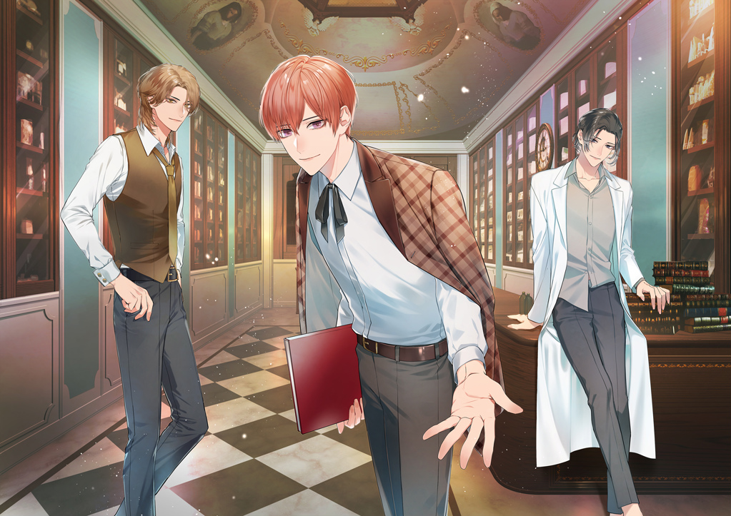 岡本信彦さんが匂いフェチな白王子系調香師を演じる。「Perfumer ~私 岡本信彦さんが匂いフェチな白王子系調香師を演じる。「Perfumer ~私