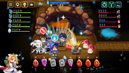 画像ギャラリー No.004のサムネイル画像 / スマホ版「ビビッドナイト」の配信開始日は2月17日。ローグライクの要素が盛り込まれたターン制ストラテジーゲーム