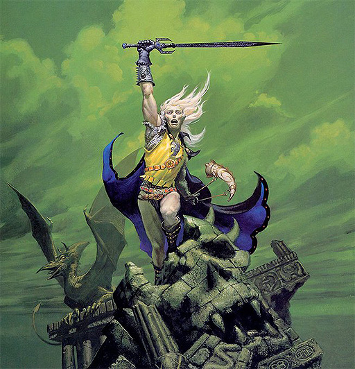 ���������꡼ No.002�Υ���ͥ������ / ���Ρȥ����å����������ɤ�������ˡ���Elric of Melniboné�פ�PC�ȥ��󥷥塼�޵��˸�����2024ǯ��꡼����