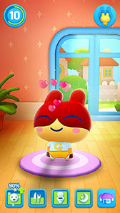 画像ギャラリー No.002のサムネイル画像 / 「マイたまごっち」の国内サービスが開始。スキンシップやお世話を通じて“自分だけのたまごっち”を育成できる