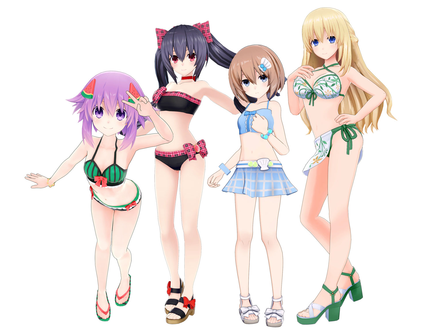超次元ゲイム ネプテューヌ Sisters vs Sisters」,シスターズや四女神