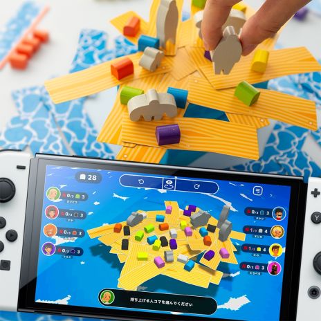 画像ギャラリー No.003のサムネイル画像 / バランスゲーム「いかだの5人」が「レッツプレイ!オインクゲームズ」に登場。発売記念セールで12月13日まで25%オフ