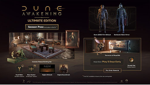 画像ギャラリー No.003のサムネイル画像 / 「Dune: Awakening」,PC版の予約購入をSteamで開始。推奨スペックや楽曲制作の舞台裏に迫る映像も公開に